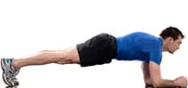 plank position